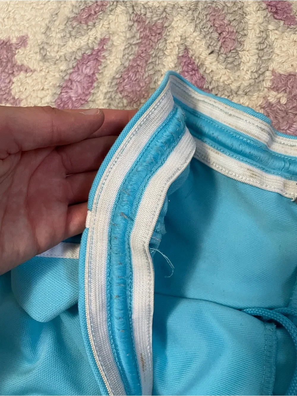 Nike Medium Light Blue Athletic Shorts